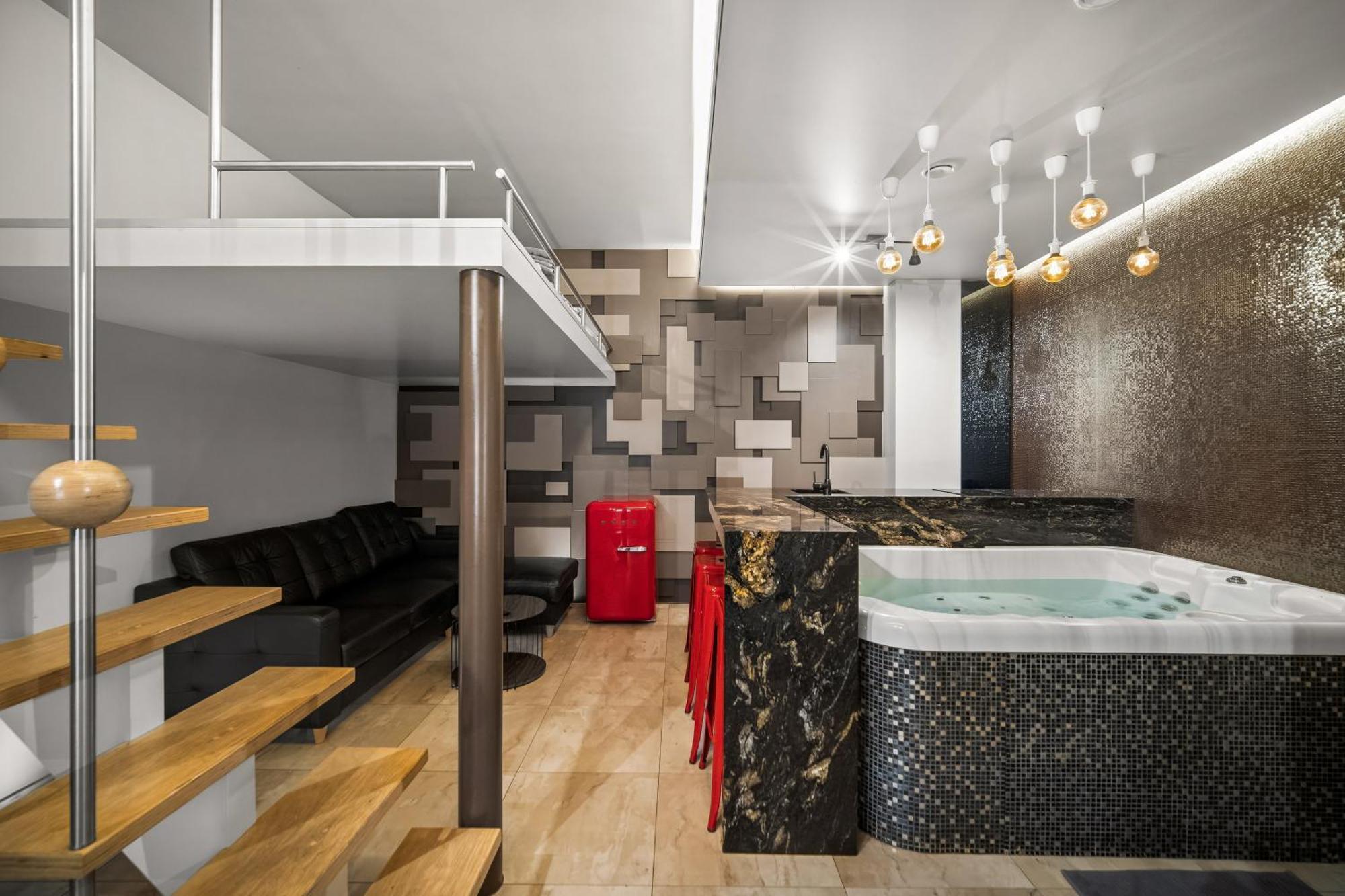 Secret Lounge - Cozy Studio With Sauna And Jacuzzi 빌뉴스 외부 사진
