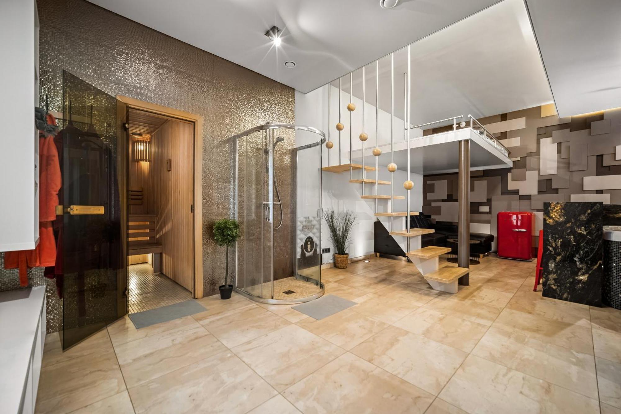 Secret Lounge - Cozy Studio With Sauna And Jacuzzi 빌뉴스 외부 사진